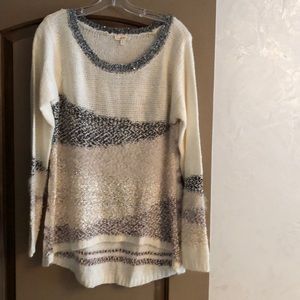 Nwot mystree tunic sweater